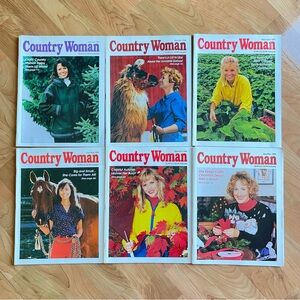 Vintage Country Woman 1998 Magazine Lot of 6 Full Year